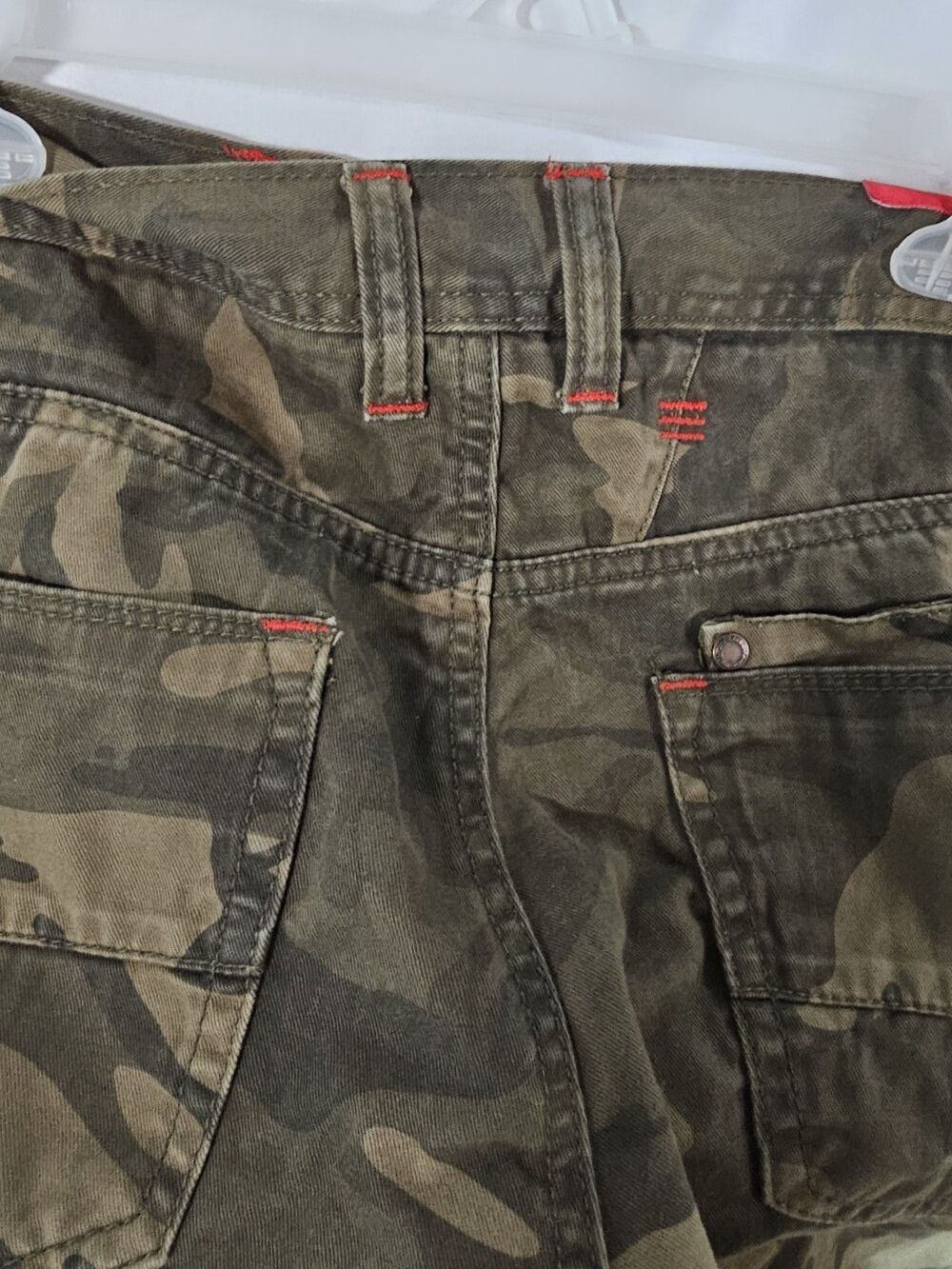 Jordan Craig Camo Jeans Mens 34x28 Woodland Camouflage Denim Pants Tag 34x30 - Picture 9 of 10
